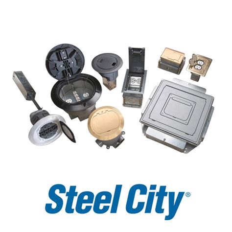 steel city cy boxes|steel city electrical floor boxes.